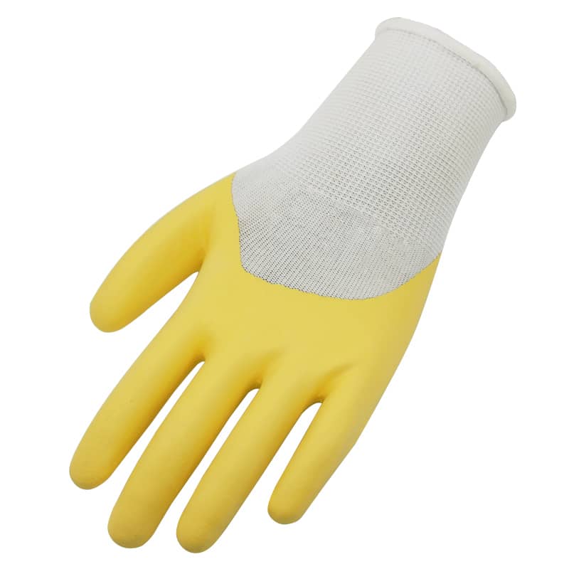 13g nylon liner, plam yatwikiriwe nitrile yumukara (5)