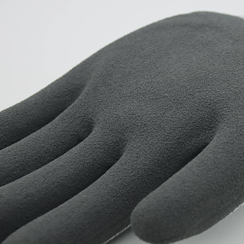 13g HPPE liner, palm coated sandy nitrile (6)